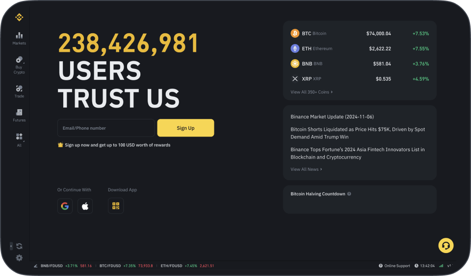 Binance desktop app